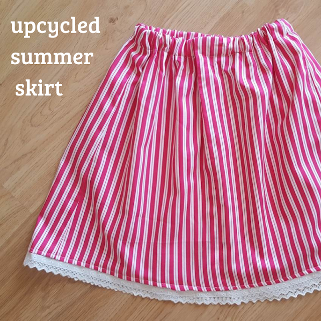 Upcycled Summer Skirt Upcycled Summer Skirt