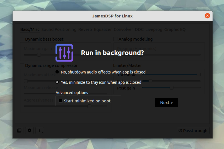JamesDSP For Linux Is An Audio Effect Processor For PipeWire Or