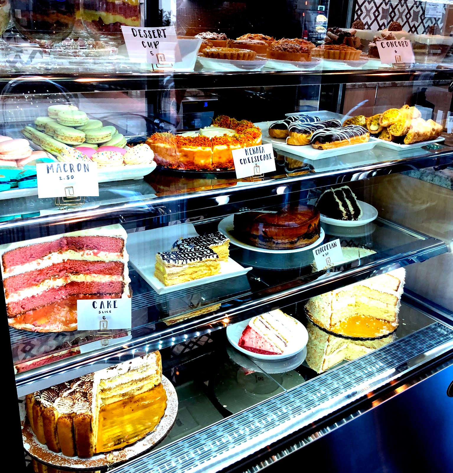 Asali Desserts & Cafe Restaurant Review Cary, NC Blue Skies for Me Please