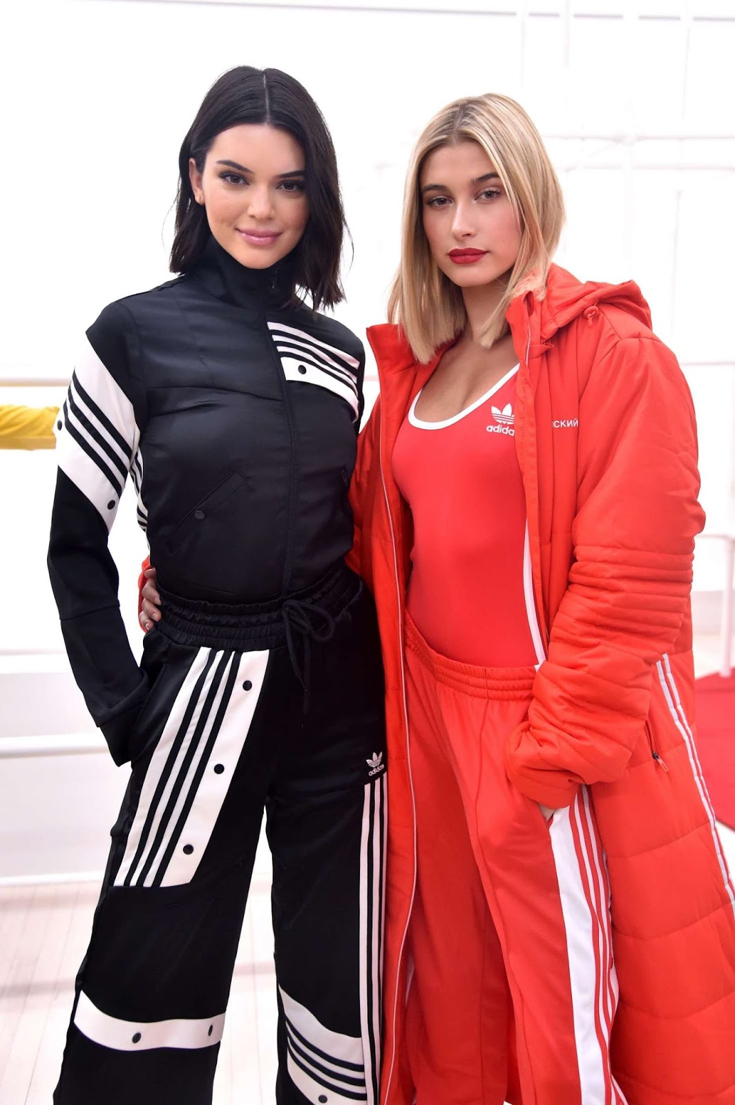 Hailey Baldwin and Kendall Jenner Adidas Originals By Daniel