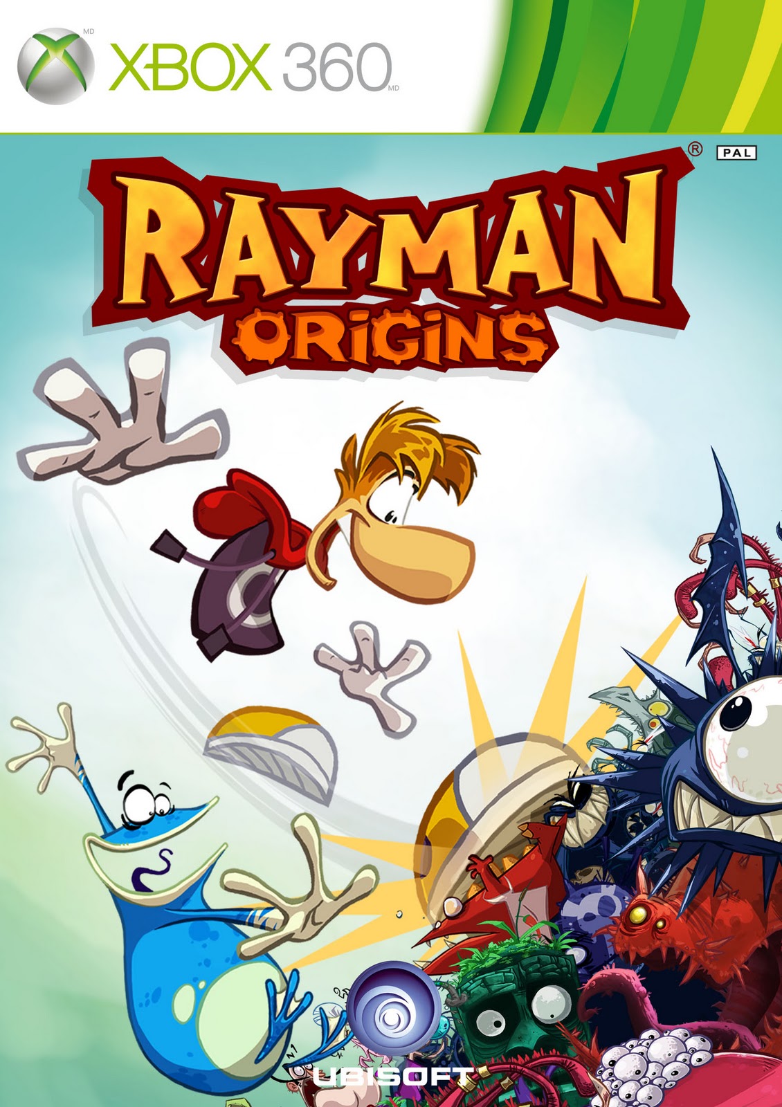The Culture Cannon Game Review Rayman Origins Released November 15 2011 PS3 360 WII 3DS PSV the-culture-cannon-game-review-rayman-origins-released-november-15-2011-ps3-360-wii-3ds-psv