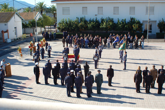 Honras fúnebres por el soldado Zambrana Pleguezuelos, fallecido en accidente paracaidista.