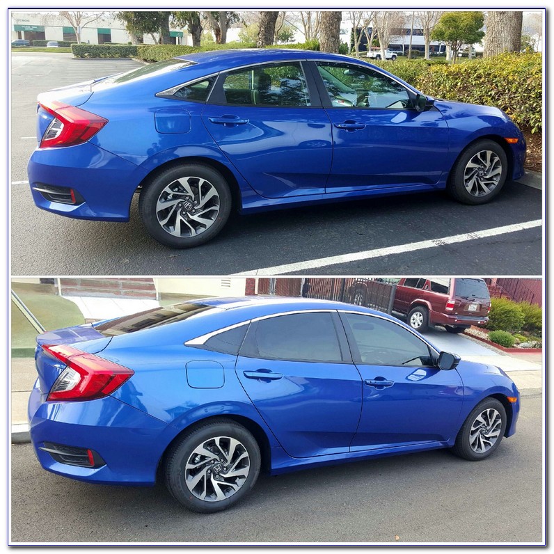 √√ Blue Car WINDOW TINT Home Car Window Glass Tint Film