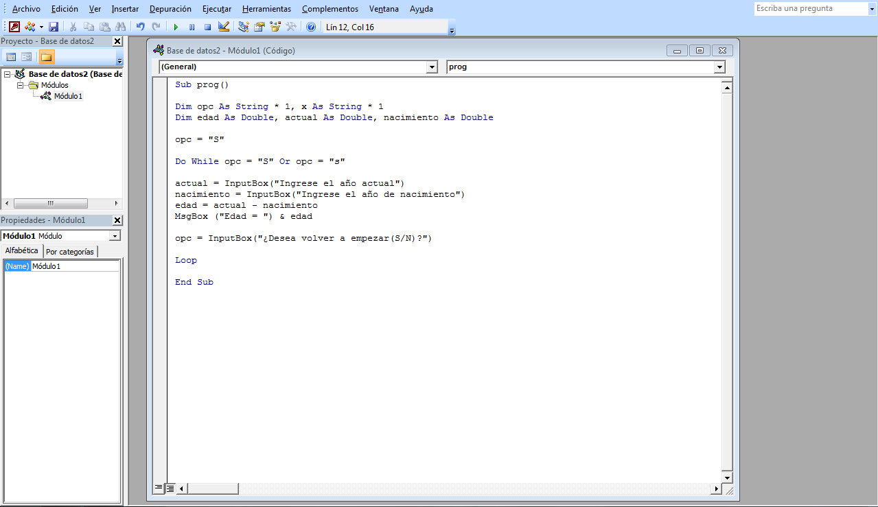 Portafolio Virtual SENA: MÓDULO DE VISUAL BASIC EN ACCESS