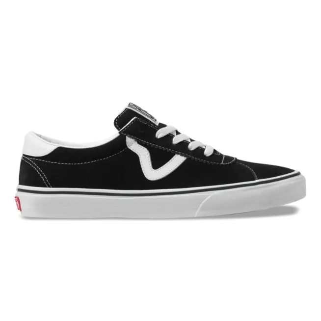 Suede Vans Sport Black/White Skate Shoes PH Manila's 1