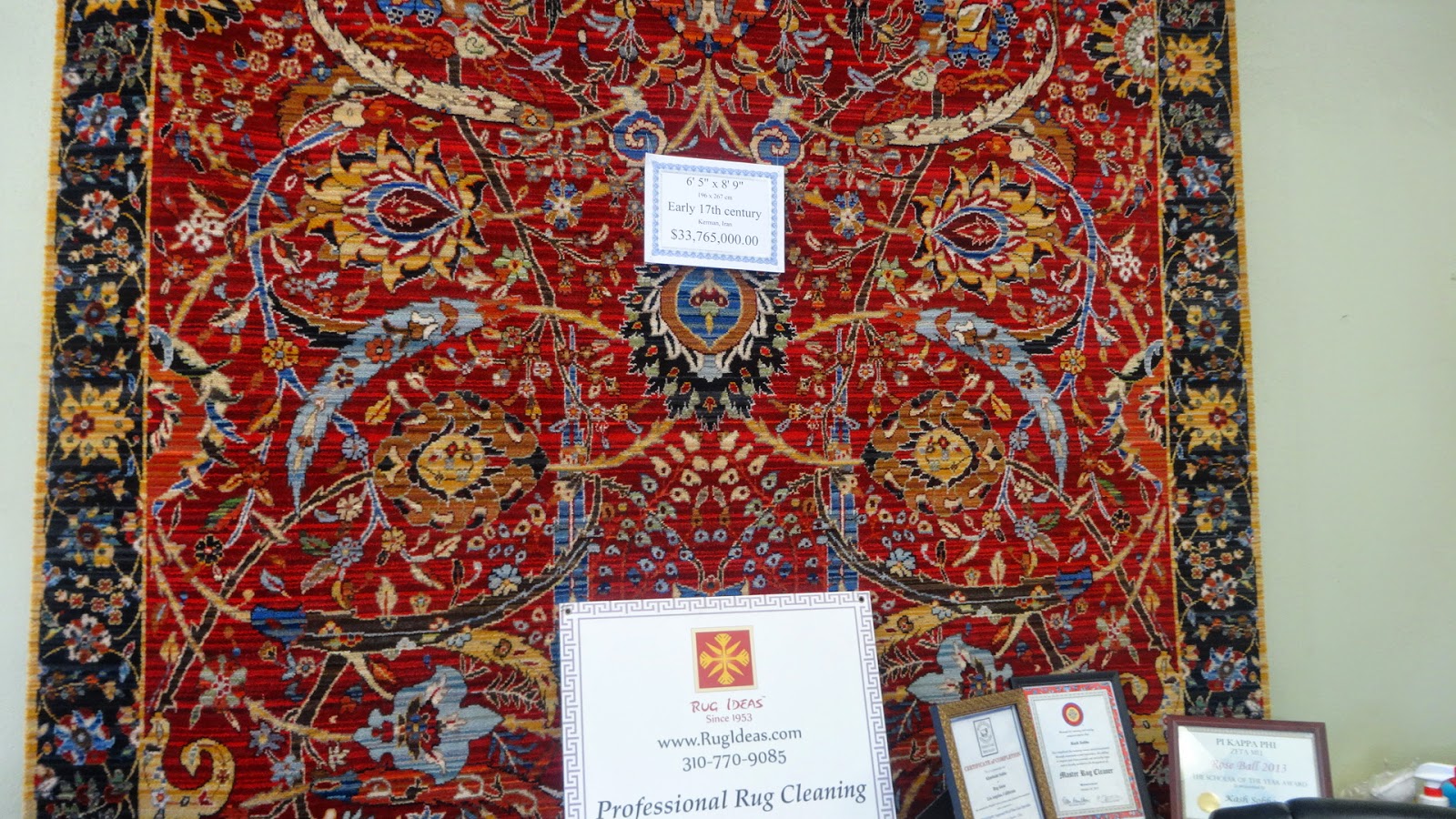 Rug Master Visit the Most Expensive Rug Ever Sold at Rug Ideas in Los