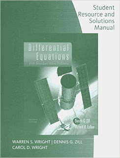 Solution Manual Differential Equations with Boundary Value Problems 7th Edition