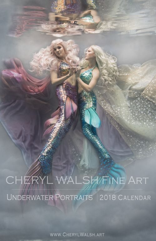 Cheryl Walsh arte fotografia subaquática surreal sonhos fashion água sereias fadas