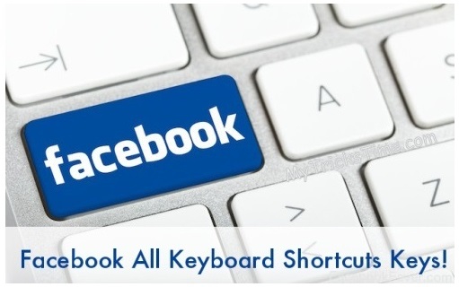 Keyboard Shortcuts For Facebook ~ SUCHIN TRICKS