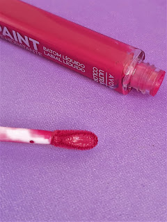 resenha batom lip paint avon cor rose singular dicas da tia aplicador