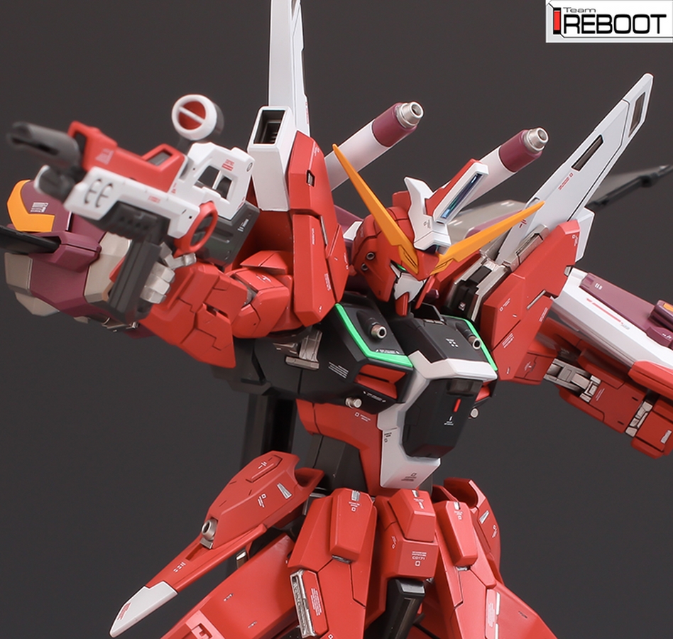 Custom Build MG 1/100 Infinite Justce Gundam + Resin conversion kit