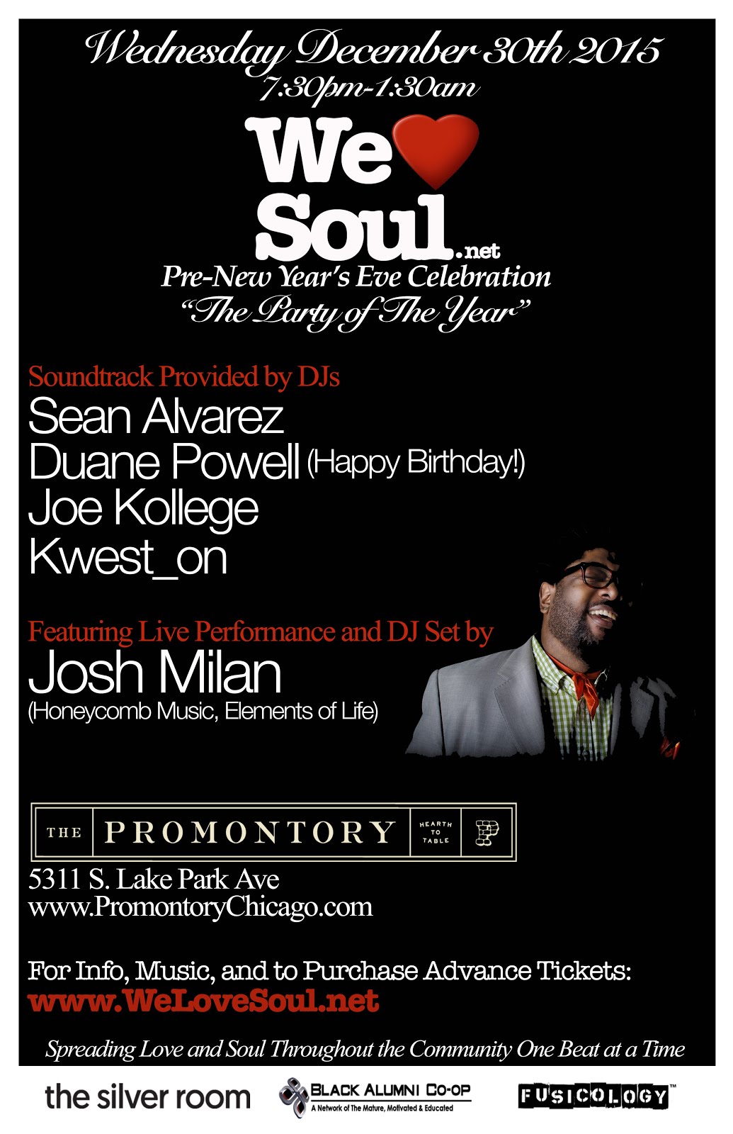 WLS Pre-NYE Celebration "The Party of The Year"