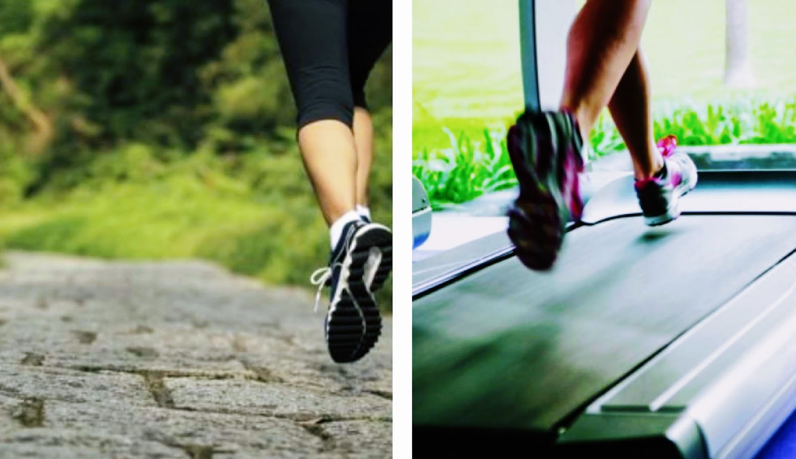 Treadmill v outdoor running Clearance