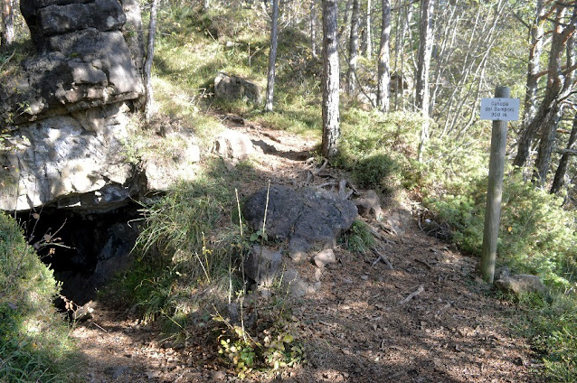 lago santa colomba sentiero delle canope