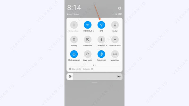 aktifkan gps lokasi di hp