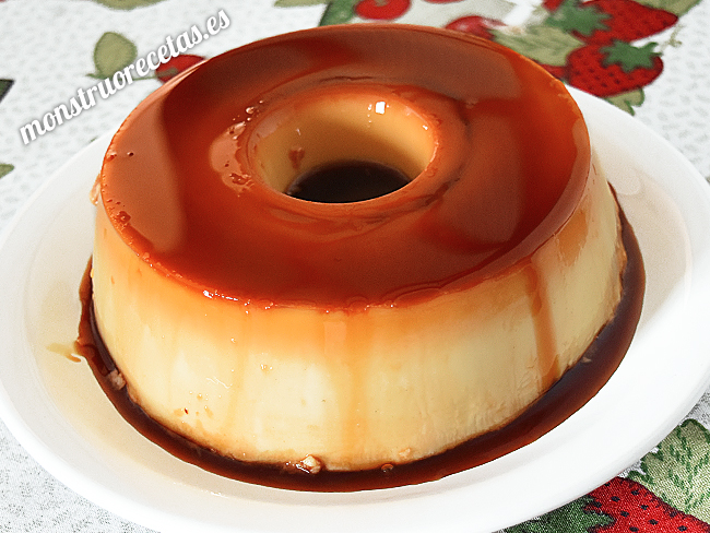 Flan de galletas maría, sin horno y con 4 ingredientes