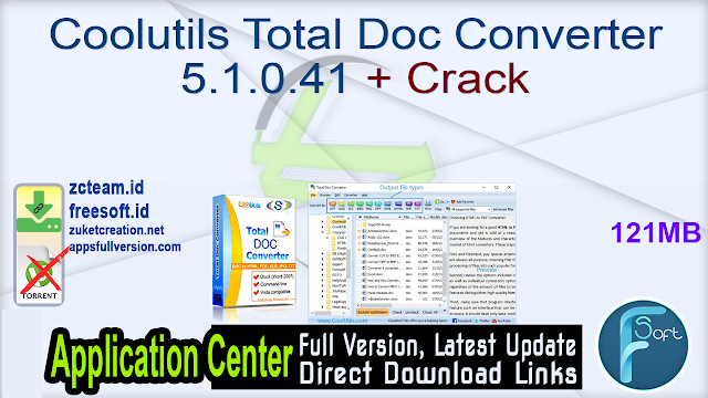 Coolutils Total Doc Converter 5.1.0.41 + Crack_ ZcTeam.id