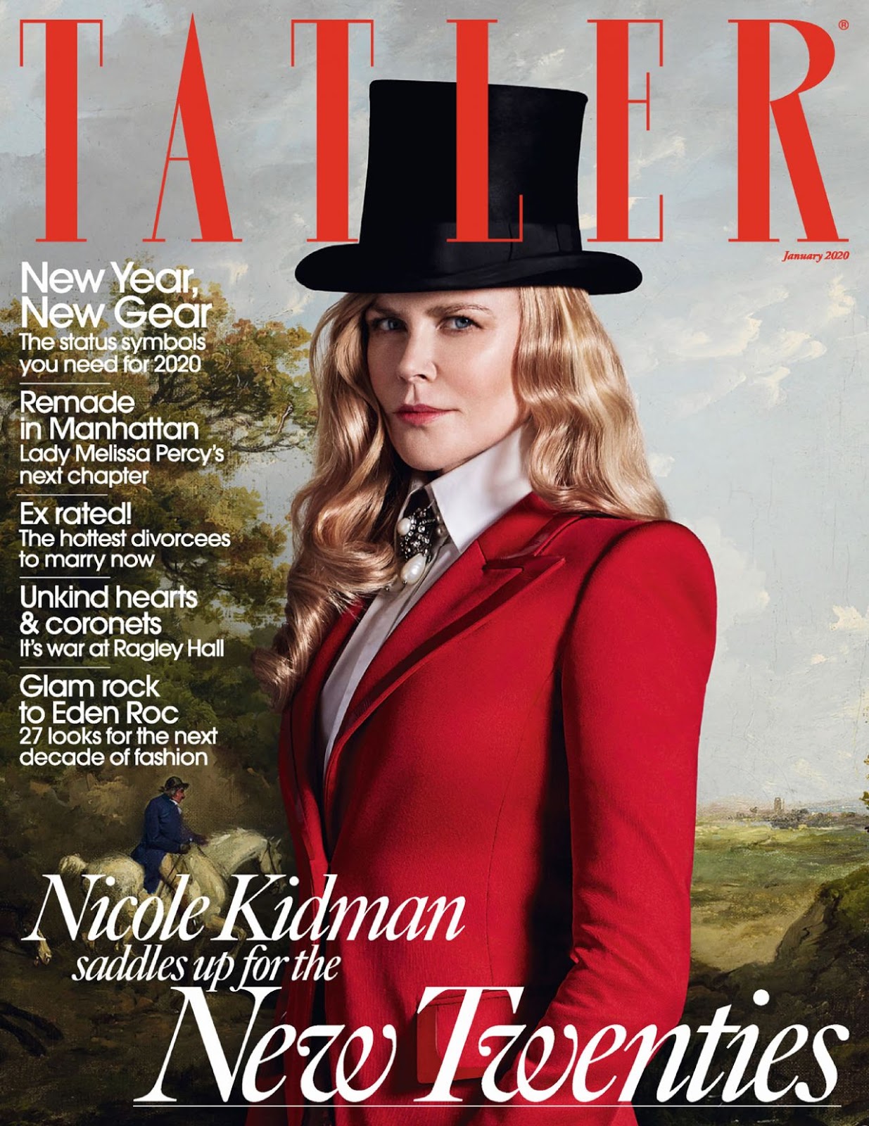 Nicole Kidman steps into 2020 with a glamorous shoot for Tatler UK