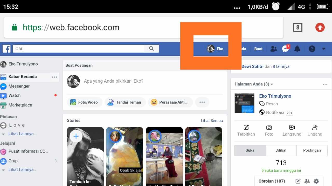 Id facebook itu yang mana? Id facebook itu yang mana?