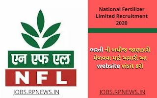 National Fertilizer Limited Recruitment 2020 National Fertilizer Limited Recruitment 2020