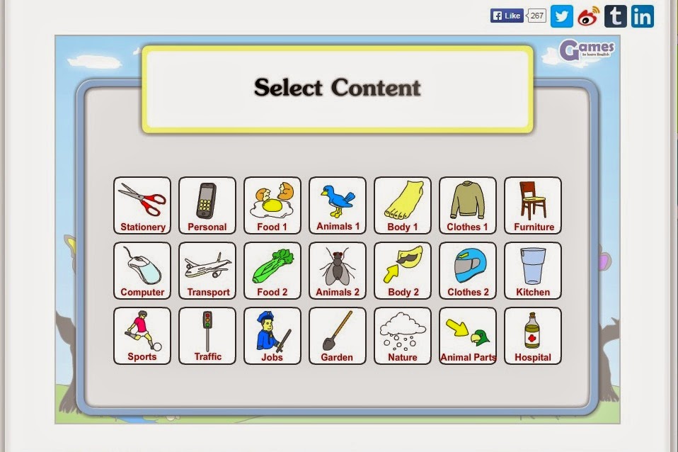 English Stuff ESL GAMES intermediate 