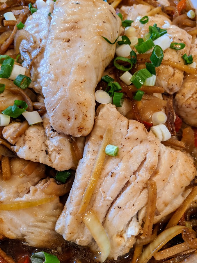 Chef Bolek ត្រីខ្ញីកម្ពុជា (Cambodian Ginger Catfish)