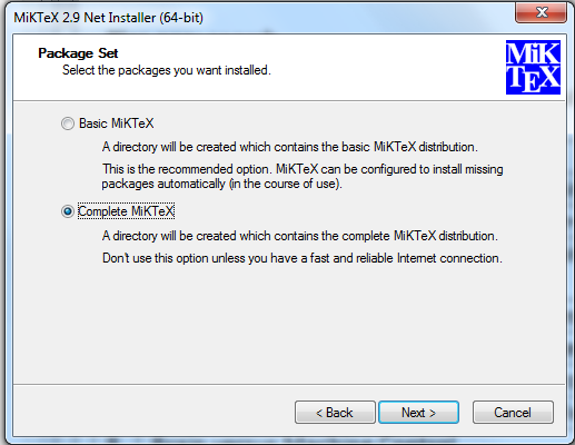 How to install latex in windows 7 ~ My Blog