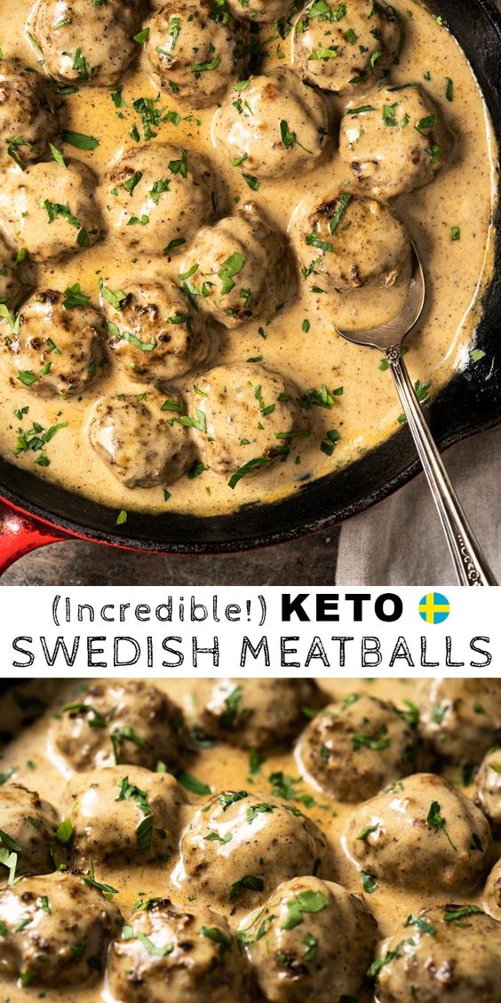 Gluten Free & Keto Swedish Meatballs (A Family Recipe!) #keto #glutenfree #lowcarb #ketorecipes