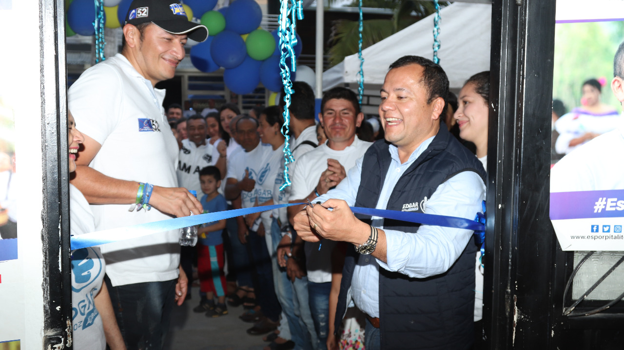 Campaña de Edgar Muñoz inaugura sede en el corregimiento de Guacacayo