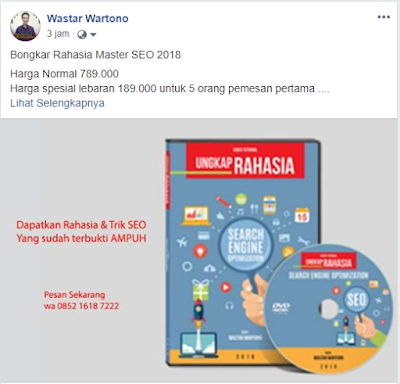 Cara jualan di facebook laris manis dengan trik ini