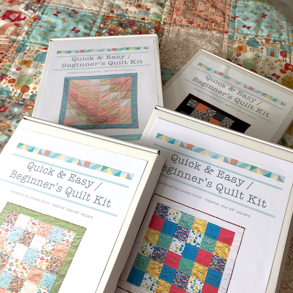 Sewmotion New Beginner's Quilt Kits & a PopUp Shop