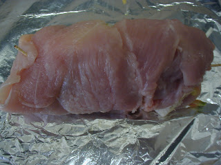  Pechuga de pollo al papillote con salsa curry 