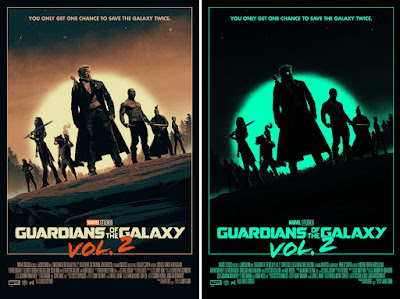 Guardians of the Galaxy Vol. 2 Variant Screen Print by Matt Ferguson x Grey Matter Art x Bottleneck Gallery x Marvel Comics