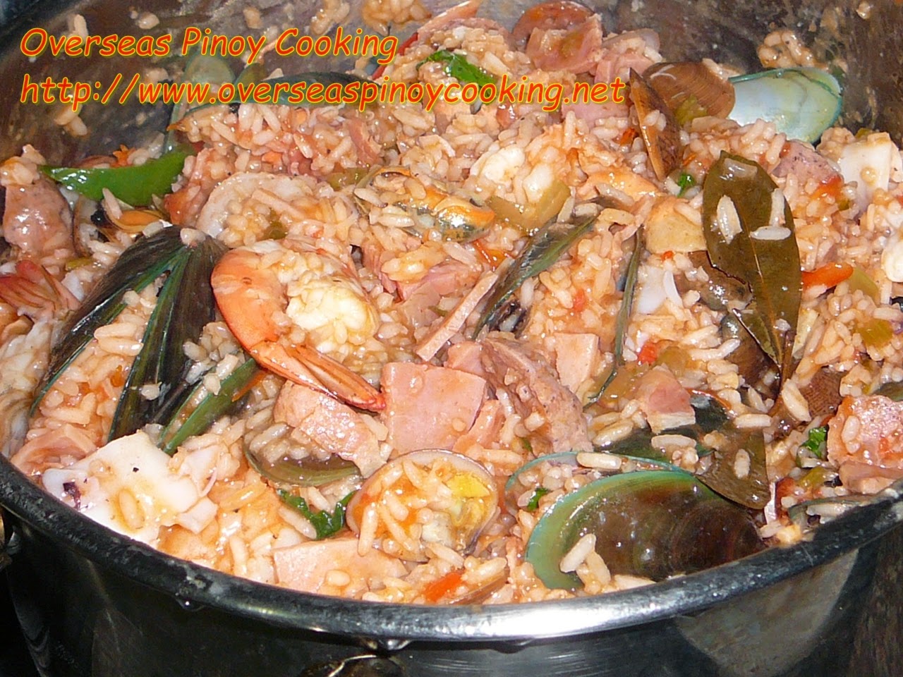 Pinoy Seafood Jambalaya