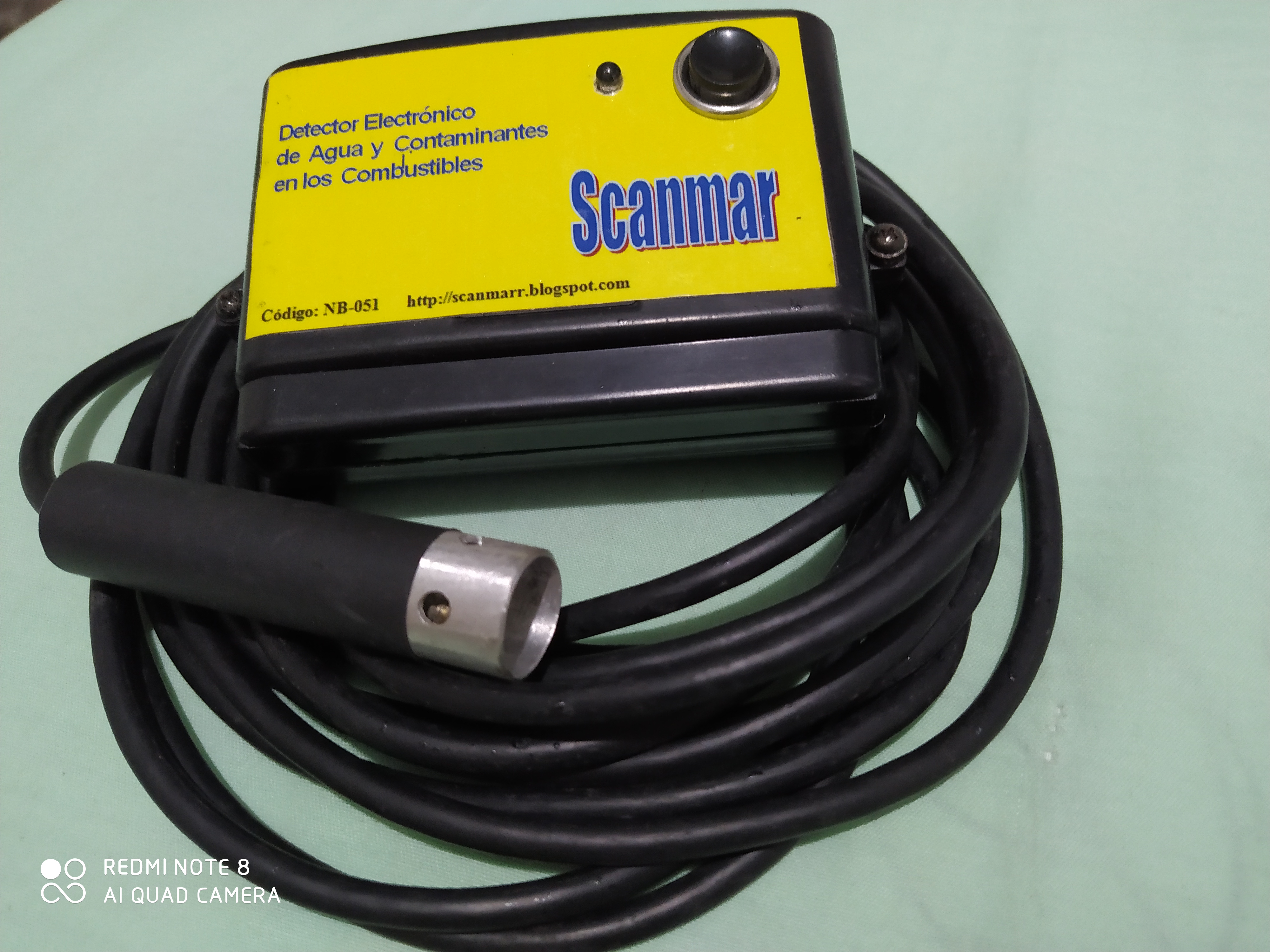 sensores electronicos de agua en combustibles