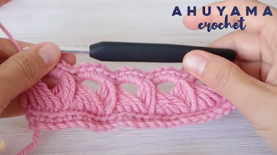 punto escoba ahuyama crochet tutorial