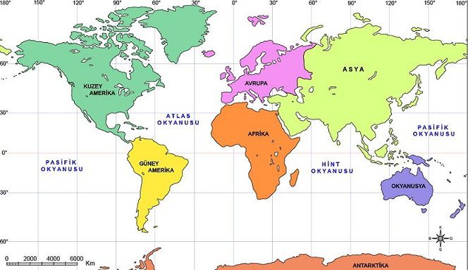 Kitalarin Isimleri Nereden Geliyor Kita Adlari Nasil Olustu