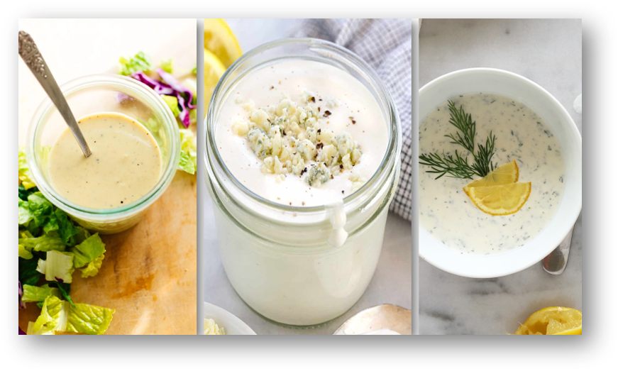 CHEF Q How to Create Dairy Product as Salad Dressing