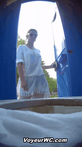 Voyeur videos (Metadoll blog) Women piss in the bio toilet pic picture