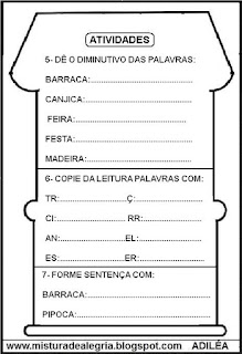 Leitura e interpretação alfabetização,festa junina,dia do feirante