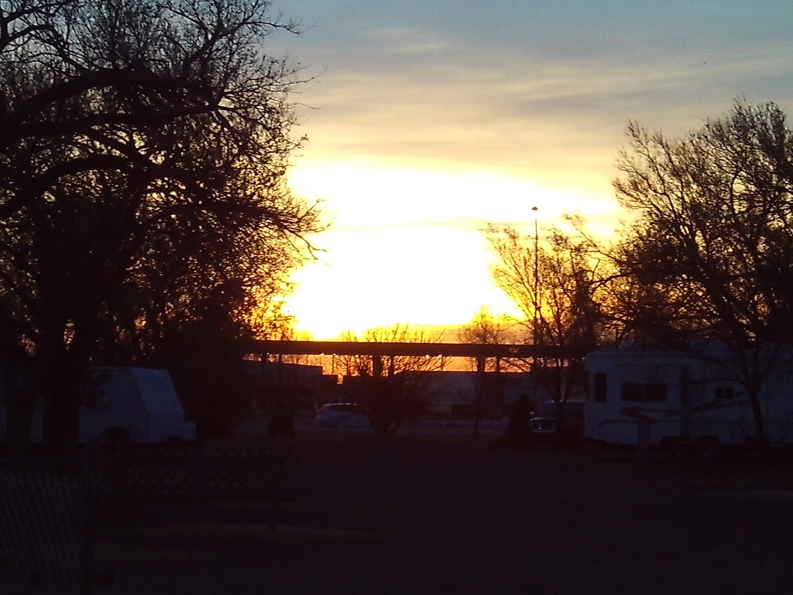 Seeing America with Ken and Shirley Amarillo TX to Checotah, OK KOA