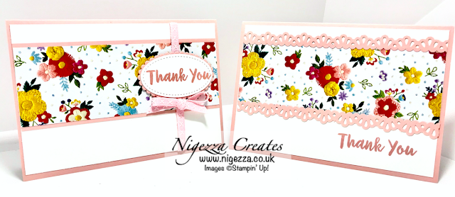 Nigezza Creates With Stampin' Up! & Needle Point Nook OSW One Sheet Wonder