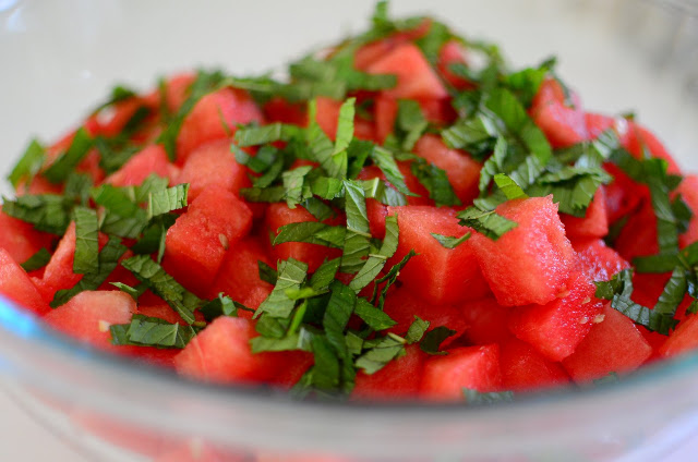 Jane of all Trades: Watermelon Feta Salad with Mint