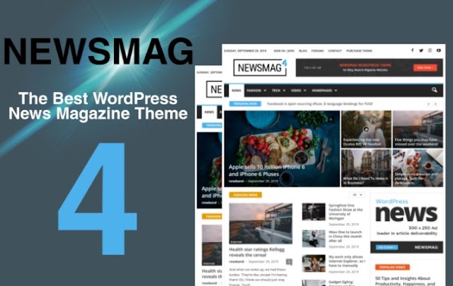 Newsmag v4.9.1 NULLED WordPress News Theme