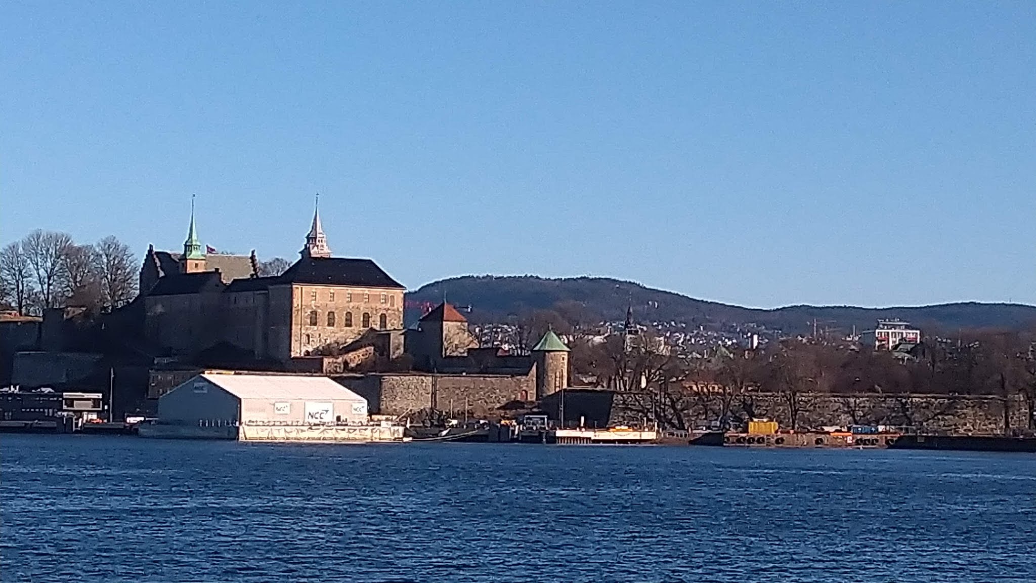 Dagens rundtur på Hovedøya, Oslo, Norge