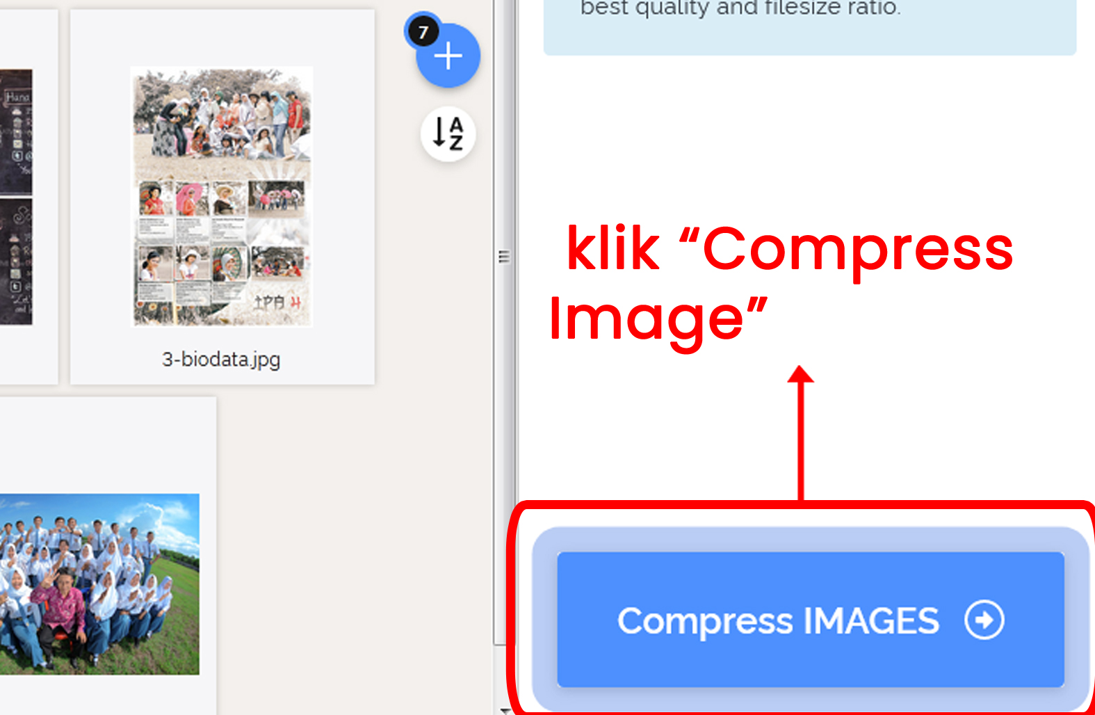 Cara Mudah Compress Atau Resize (Mengecilkan) Ukuran Foto/ Gambar yang