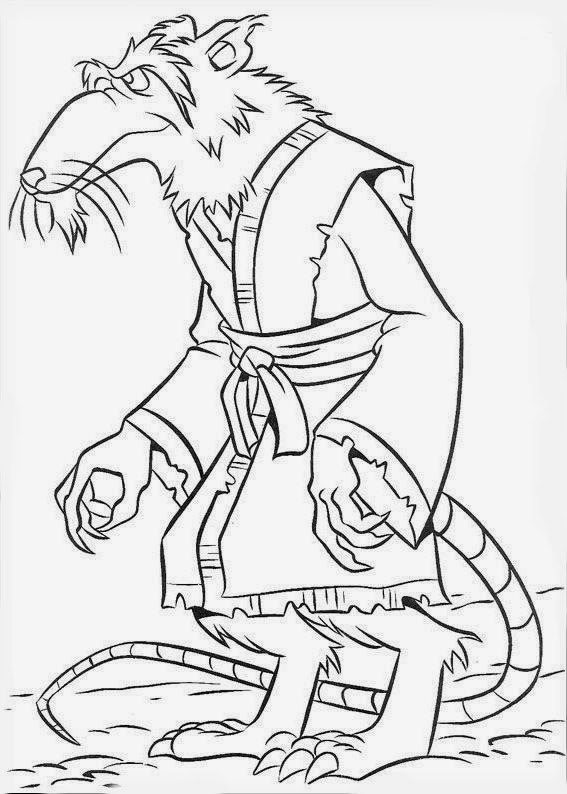 Craftoholic Teenage Mutant Ninja Turtles Coloring Pages