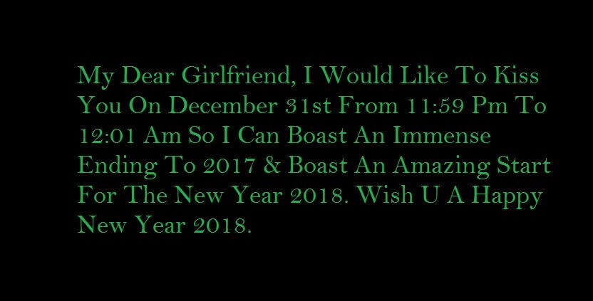 New Year Wishes for Wife