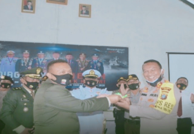 Kapolres Nias Ucapkan Selamat Haul TNI ke 75