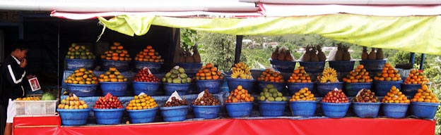 Bali Fruits on the roadside